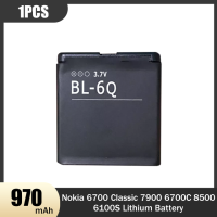 BL-6Q BL 6Q BL6Q 3,7 V 970mAh литиевая аккумуляторная батарея для Nokia 6700 Classic 7900 6700C 8500 6100S литий-ионные запасные элементы