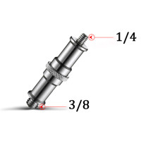 1/4 винтовой адаптер Горячий башмак для камеры Конвертер 3/8 дюйма резьбовое Крепление для штатива вспышка быстросъемный Женский комплект аксессуаров