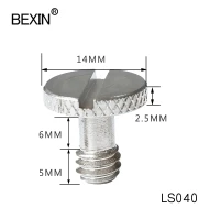 Винт для камеры 1/4 дюйма быстросъемный винт для штатива винт для крепления штатива с шариковой головкой быстросъемная пластина для камеры DSLR