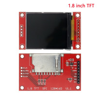 TFT-дисплей 0,96/1,3/1,44/1,77/1,8/2,4/2,8 дюймов IPS 7P SPI HD 65K TFT полноцветный ЖК-модуль ST7735 Привод IC 80*160 для Arduino