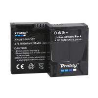 Аккумулятор для GoPro Hero 3 Go Pro hero 3 hero 3 +, 3,7 в, 1680 мАч