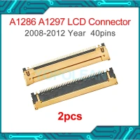 2 шт./лот, новый LCD LED LVDS Кабельный разъем, 40 контактов для MacBook Pro A1286 A1297 2008 2009 2010 2011 2012 год