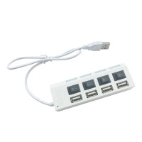 USB-разветвитель RYRA, USB 2,0, 4/7 портов, с выключателем