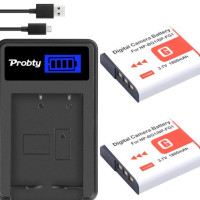 NP-BG1 1800mAh, высокая емкость, заменить аккумулятор и зарядное устройство для Sony