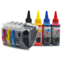 Новый Магнитный Заправляемый картридж с чернилами LC3919, совместимый с принтером Brother MFC-J2330DW/MFC-J2730DW/MFC-J3530DW