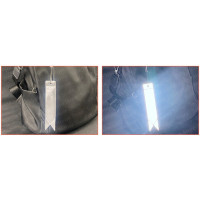 светоотражатель на вещи ющий брелок светоотражатели детям 1Pc отражательная брелок для мешков рюкзак кулон украшения полоски отражатели для вещей взрослых детей ночных аксессуаров безопасности