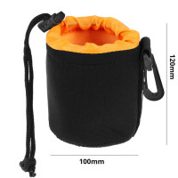 Сумка для объектива камеры, неопреновый Водонепроницаемый Мягкий защитный чехол на шнурке для видеообъективов Canon, Sony, подходит для большинства цифровых зеркальных камер