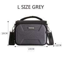 Prowell Сумка для фотоаппарата SLR, водонепроницаемый противоударный чехол для камеры, сумка через плечо для цифровой камеры Canon Nikon LUMIX Sony