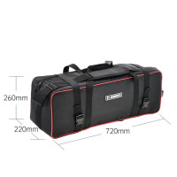 Портативная сумка JINBEI, набор для студийной вспышки, наружное стробоскопическое освещение, светодиодное освещение для видеосъемки, компактная сумка для переноски для DE250 L-72 EFII60