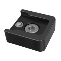 Универсальный крепежный адаптер для холодного башмака, крепежный адаптер для холодного башмака с винтовым отверстием 1/4 для заполнения фотомикрофона