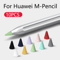 10 шт. силиконовый чехол с бесшумным наконечником для Huawei M-pencil 1/2/3, чехол со сменным наконечником для Ipad, перо для стилуса, защитный чехол