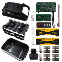 Пластиковый Чехол для литий-ионной батареи DCB200 10*21700, защитная печатная плата для зарядки Dewalt, 18 в, 20 в, 8 Ач, корпус коробки для литиевых инструментов