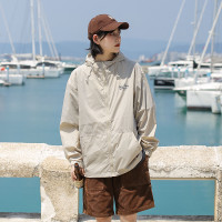 漫渡情侶防曬外套女寬鬆防曬服戶外輕薄皮膚衣透氣抗UV男女潮