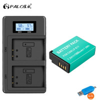 Аккумулятор LP-E17 LP E17 + зарядное устройство с ЖК-дисплеем, для Canon EOS 200D M3 M6 750D 760D T6i T6s 800D 8000D Kiss X8i