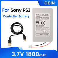 Комплект литий-ионных батарей 1 шт. для Sony PS3 PlayStation3, беспроводной контроллер PS3, геймпад 3,7 в, 1800 мАч, перезаряжаемая батарея