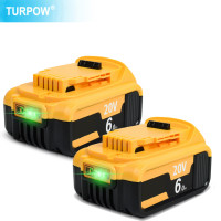 Turpow DCB200 20 в 6000 мАч литиевая сменная батарея для Dewalt 18 в DCB184 DCB200 DCB182 DCB180 DCB181 DCB182 DCB201 DCB206