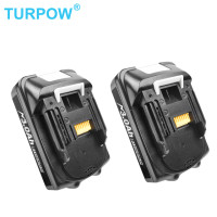 Литий-ионный аккумулятор Turpow BL1815 3000 мАч для Makita 18 в BL1860 BL1840 BL1850 BL1830 LXT 400, Аккумуляторы для электроинструментов, перезаряжаемые