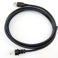 2 шт. сканер штрих-кода USB кабель 3 м (10 футов) для Metrologic MS7120 5145 1690 9450, USB интерфейс, не для PS/2 или RS232 кабеля