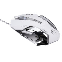 Проводная игровая мышь, Регулируемый DPI светодиодный ная оптическая USB мышь, кабель для мыши Pro Gamer League Of Legend/Dota2, бесплатная доставка