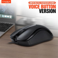 Новая Проводная компьютерная игровая мышь V12 1200DPI, Классическая эргономичная проводная USB мышь для офиса, бесшумная мышь для ПК, ноутбука, настольной Геймерской Мыши