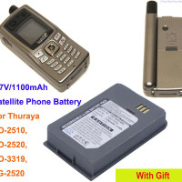 Cameron Sino 1100mAh батарея AM010084 для Thuraya SO-2510, SO-2520, SO-3319