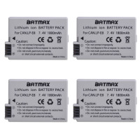 Аккумулятор Batmax LP-E8 LPE8 LP E8 + двойное зарядное устройство USB со светодиодной подсветкой и портом Type-C для Canon EOS 550D 600D 650D 700D Kiss X4 X5 X6i X7i