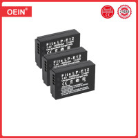 Аккумуляторная батарея для фотоаппарата, 10000 мАч, E12 для Canon Rebel SL1 100D Kiss X7 LP-E12 EOS M M2 EOS M10 M50 M100