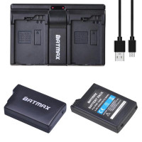 Аккумулятор Batmax PSP 3600 на 1000 мА · ч + двойное зарядное устройство USB для консоли Sony PSP 1000 1001,1002,1003,1004,1005,1006