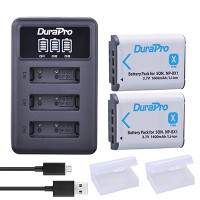 DuraPro NP-BX1 NPBX1 батарея + светодиодный 3 порта USB зарядное устройство для SONY ZV-1 DSC RX1 RX100 RX100iii M3 M2 WX300 HX300 HX400 HX50 HX60 GWP88