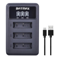 3 аккумулятора NP BX1, с 3 слотами для зарядного устройства Sony DSC RX1 RX100 AS100V M3 M2 HX300 HX400 HX50 HX60 GWP88 AS15 WX350