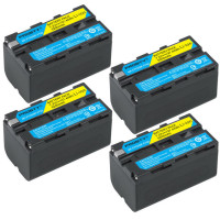 Оригинальный аккумулятор probty 5200 мАч NP F750 NP F770 NP-F750 + зарядное устройство USB с ЖК-дисплеем для Sony NP F970 F960 F550 F570 QM91D CCD-RV100 TRU47E