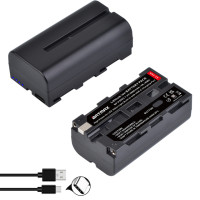 2800 мАч телефон с зарядным портом NP F550, аккумулятор для NP-F, телефон с фотографией