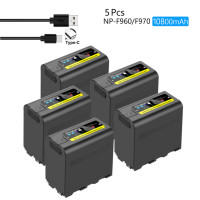 USB-выход 10800 мАч, Φ NP-F960 Battery UCB-C-порт для Sony