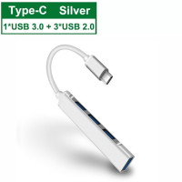 USB-концентратор 3,0 Type C 3,1, 5 портов, мультиразветвитель, адаптер OTG, TF, SD для Xiaomi, Lenovo, Macbook Pro, Air Pro, компьютерные аксессуары для ПК