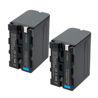 NP-F970 NP-F960 Аккумулятор для Sony DSR-PD150 PD170 HDRAX2000 FX7 FX1000 HVL-LBPB Yongnuo Godox, светодиодный видеоаккумулятор 7800 мАч