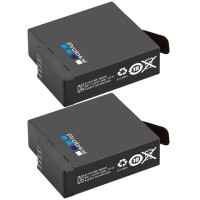 1680 мАч GoPro Hero 7 hero 6 hero 5 черный аккумулятор + двойное зарядное устройство со светодиодом для Go Pro Hero7 hero6 hero5 черный фотоаппарат