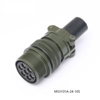 MS5015 MS3106A 24-10S MS3102A 24-10P 24-10 7 ядер 7Pin 7P США военный Стандартный авиационный Штекерный разъем MS3100A MS3101A