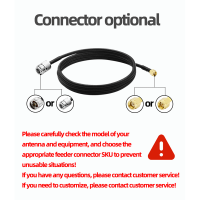 Коаксиальный кабель LMR200 50-3 для быстрой передачи и получения нескольких разъемов опционально