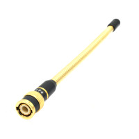 Рация металлическая Золотая пружинная Антенна BNC VHF 136-174 МГц антенна двухстороннее радио для ICOM V8 V82