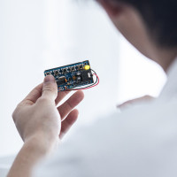 Беспроводной модуль приемника FM-радио, печатная плата, FM, Наборы для творчества, 76-108 МГц, беспроводной комплект FM-радио