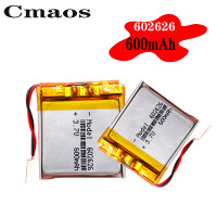 602626 600mAh Lipo Cells 3,7 V литиевая полимерная аккумуляторная батарея для MP3 MP4 GPS автомобильный рекордер Bluetooth гарнитура