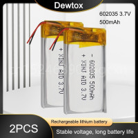 3,7 V Lipo Cells 602035 500mah литиевая полимерная аккумуляторная батарея для MP3 MP4 MP5 GPS Bluetooth наушники автомобильный тахограф