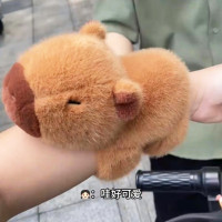 Kawaii Capybara Slap Wrap браслет животный плюшевый ручной браслет детские игрушки подарок на день рождения элегантный