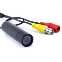 Аналоговая мини-камера 800TVL, цветная CMOS CCD пуля, CVBS сигнал для мониторинга, камера безопасности