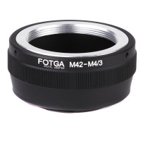 Металлическое кольцо-адаптер Fotga для объектива камеры M42 к Micro 4/3 Mount Camera Olympus Panasonic DSLR Camera s