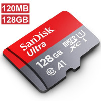 Карта памяти Sandisk Ultra microSD на 32 ГБ 64 ГБ 128 ГБ 256 ГБ 512 ГБ Карта памяти Micro SD Флеш-карта SD/TF Карта памяти на 32 ГБ microSD для смартфона