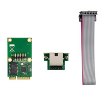 RTL8111F Mini PCIE Gigabit сетевая карта, однопортовая Ethernet LAN Карта Realtek 8111F, сетевая карта промышленного контроля