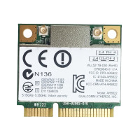 AR9462 AR5B22 WB222 Half Mini PCIe 300 Мбит/с + Bluetooth4.0 WLAN Wi-Fi беспроводная карта