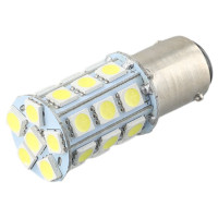 Детали светодиодный белая морская кабина практичная 1004 1076 1142 1 шт. 27-SMD BA15D 6000K белая лодка Абсолютно Новая высококачественная