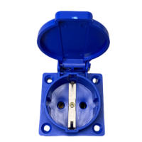 Водонепроницаемая розетка, промышленная водонепроницаемая розетка, медный контактный корпус, европейская розетка